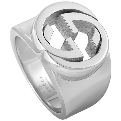 womens silver gucci ring|gucci ring from house of.